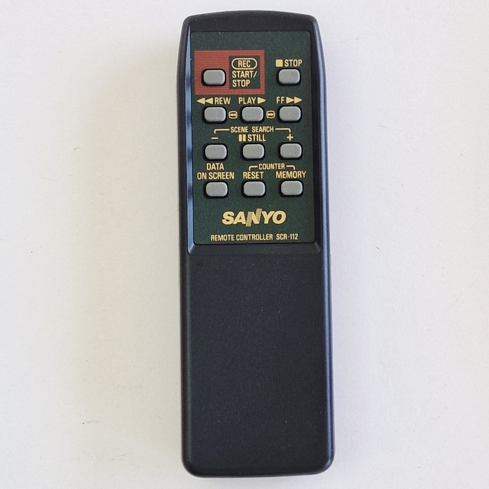 Sanyo Remote Controller SCR-112 For Camcorder VM-EX25P, Excellent Working
