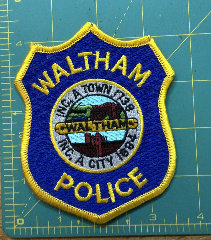 Waltham, MA Police patch
