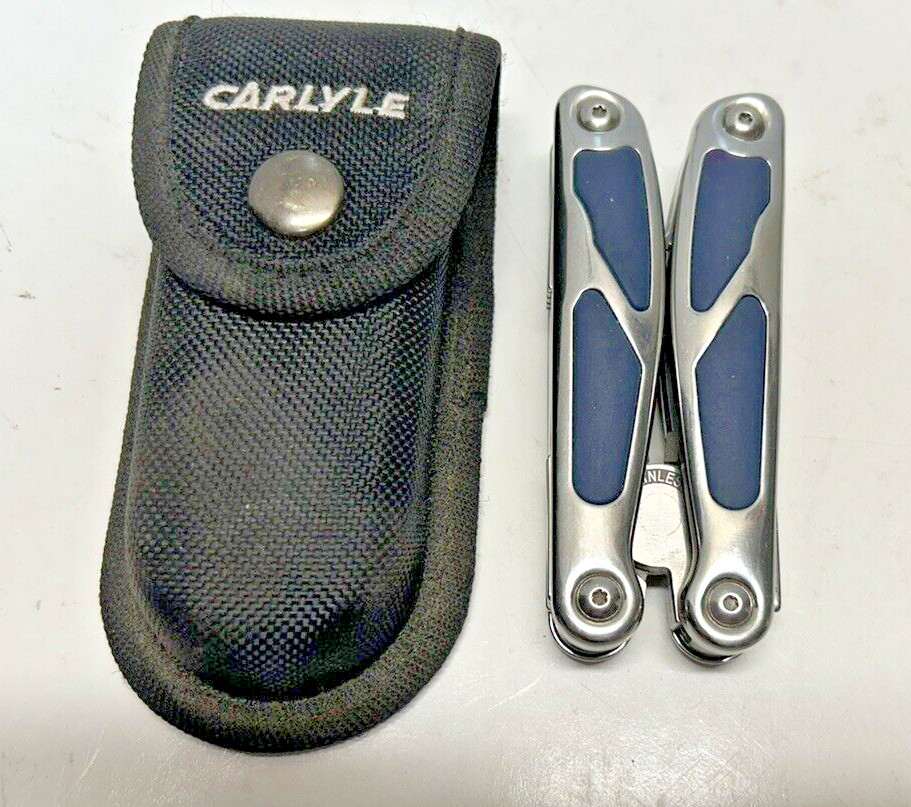 CARLYLE MT17 PRECISION 17 FUNCTION STAINLESS STEEL MULTI TOOL & CASE