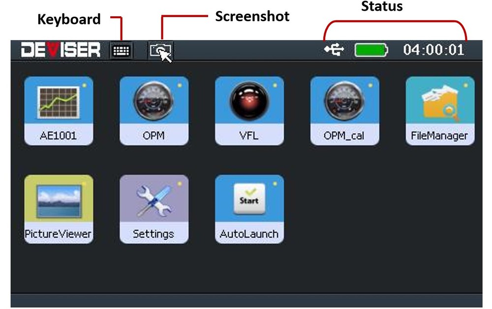 Deviser AE1001 OTDR for FTTx Installation
