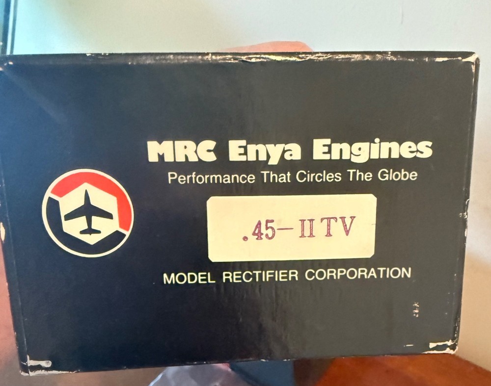 UNTESTED VINTAGE FOX 25 ENGINE USED CONDITION IN WRONG BOX BRRT