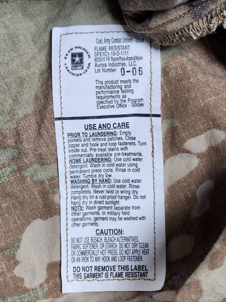 OCP Uniform Top FR size Medium Regular Flame Resistant NEW FRACU