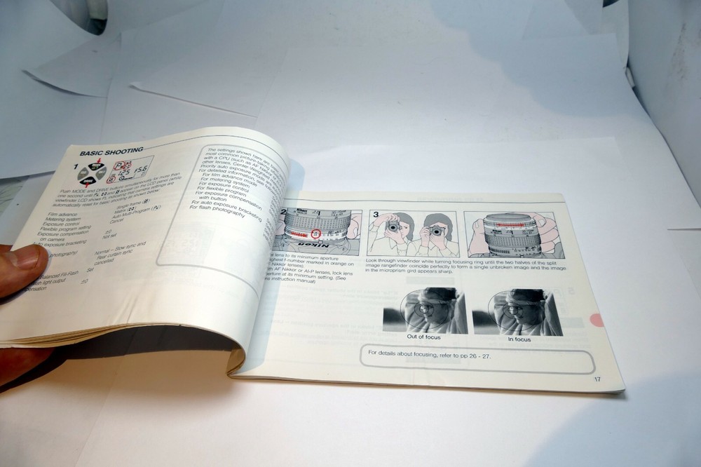 Nikon N6000 CAMERA Guide Book Instruction manual