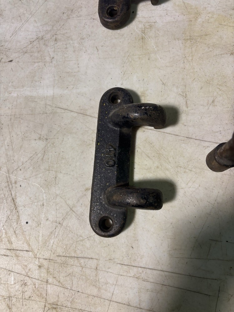 Vintage Iron Swing Out Stool Workbench Industrial