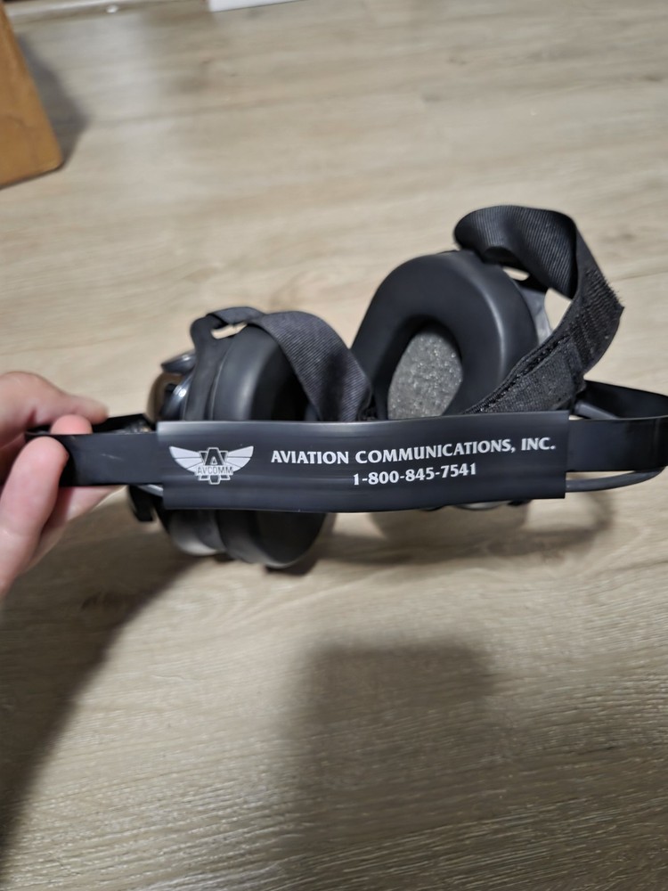 AVCOMM BTH with Microphone For Aviation