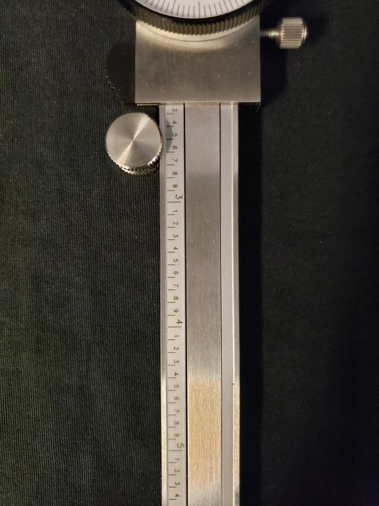 FOWLER DIAL CALIPER & MICROMETER SET (MISSING 6" RULER) (B26003039)