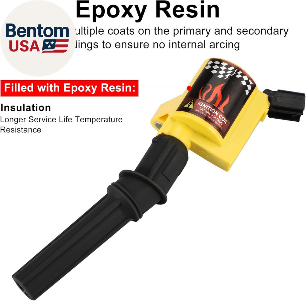DG508 8 Pack Ignition Coils High Performance Multispark Blaster Epoxy 15% More E