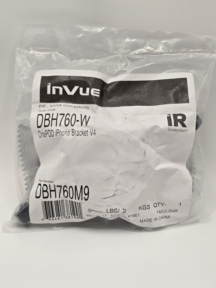 InVue DBH760-W OnePOD Iphone Bracket