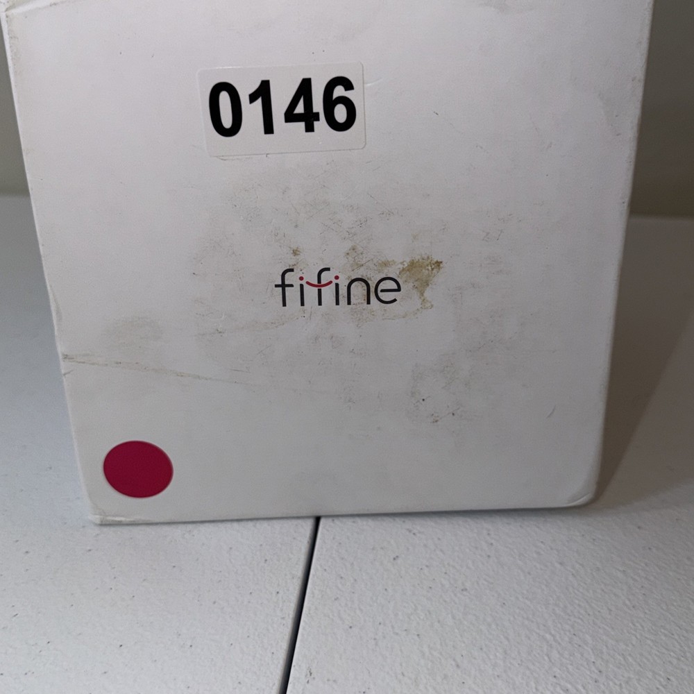 FIFINE USB Podcast Microphone, Black (K678)
