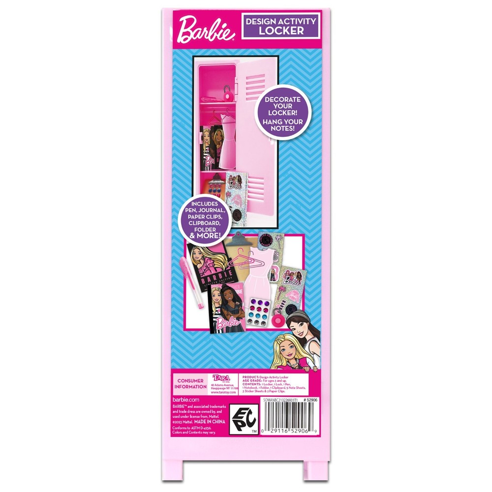 Barbie Locker Art & Craft Activity Set