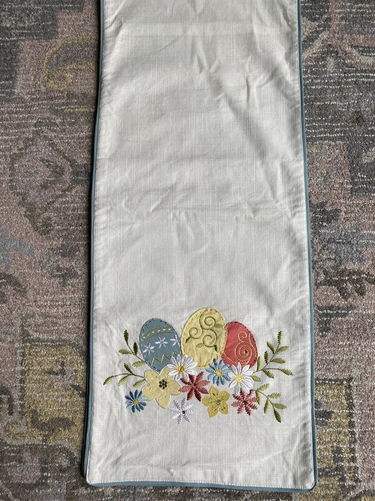 Inspired Design Easter Egg Sequin Table Runner