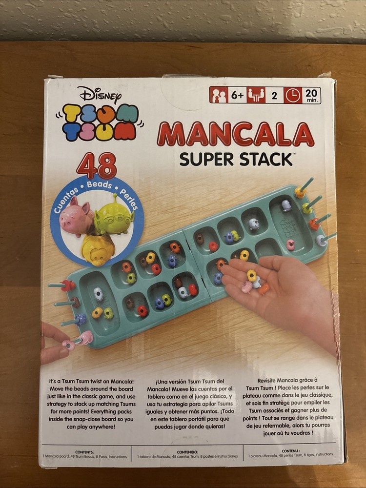 Disney Tsum Tsum Mancala Super stack Game complete