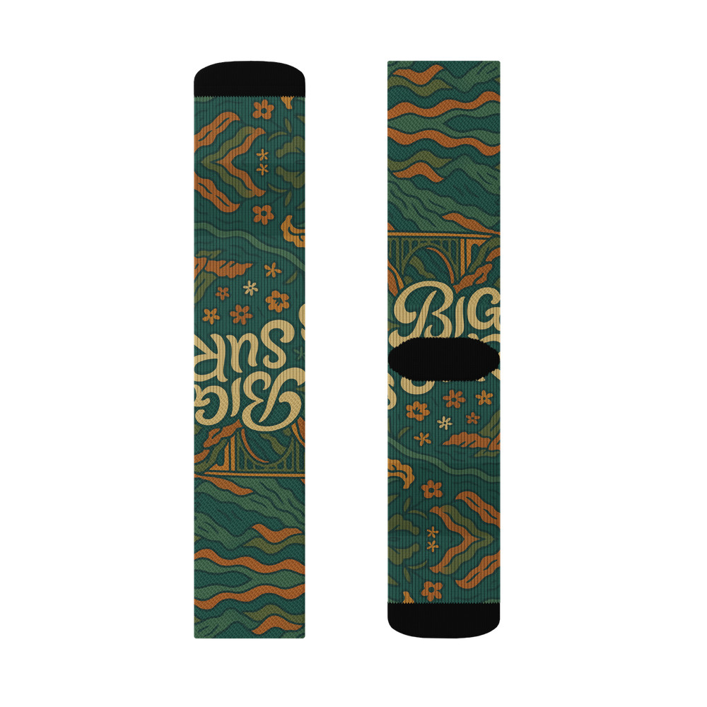 Big Sur California Crew Socks