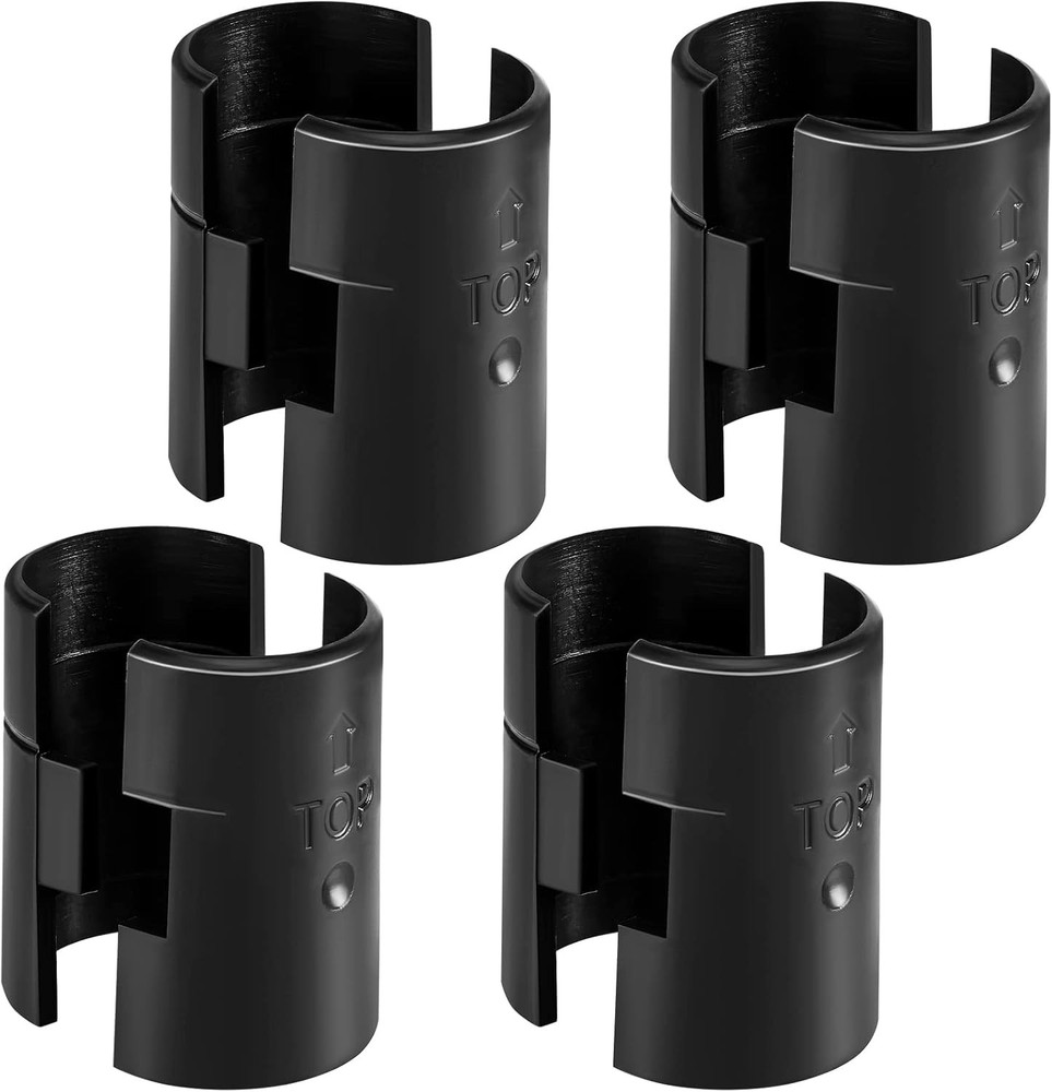 Wire Shelf Clips 1" Post Wire Rack Lock Clip Replacements 72 Pcs