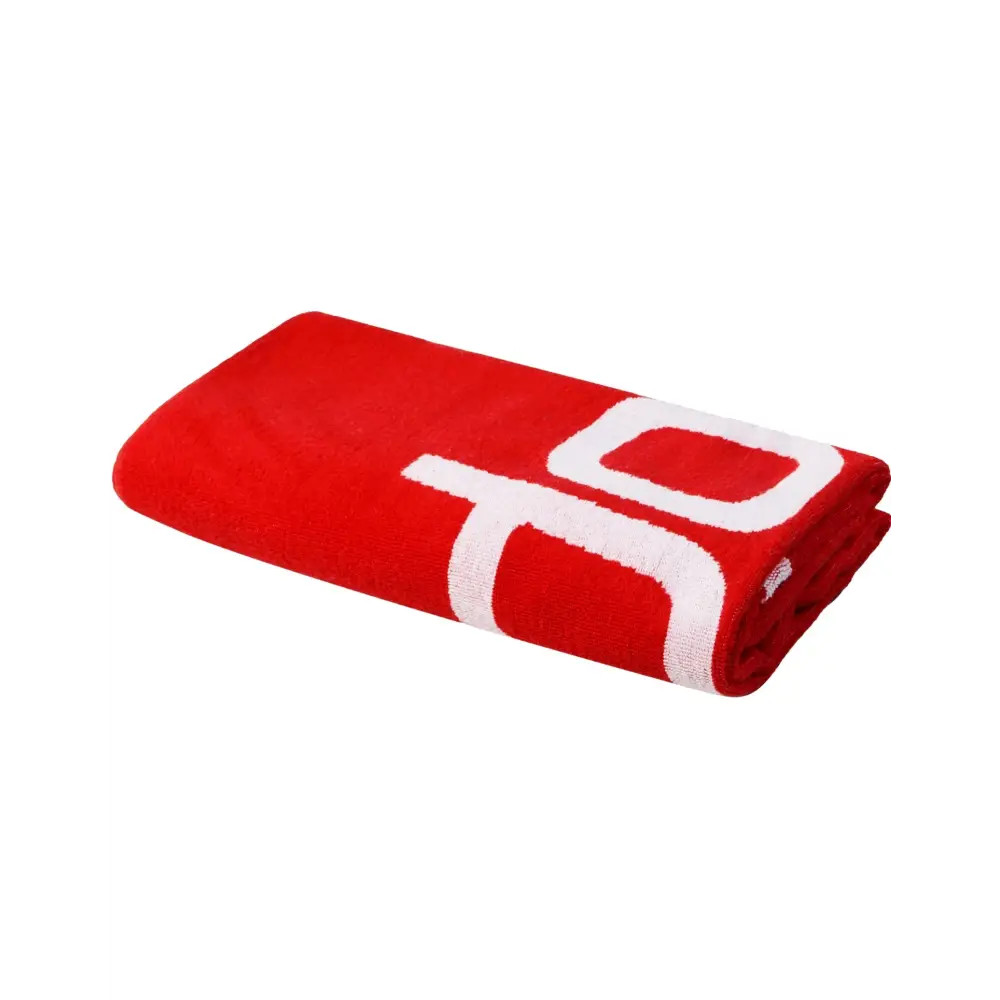 Speedo Logo Towel - Red/White