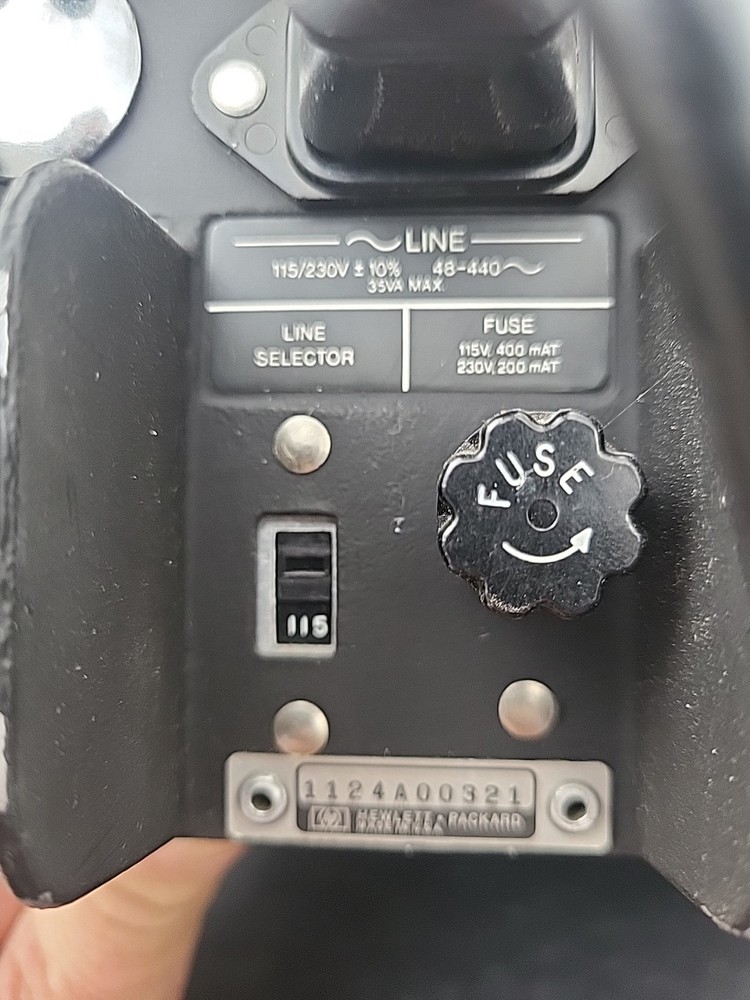 Hp 3403A True RMSZ Voltmeter Powers On