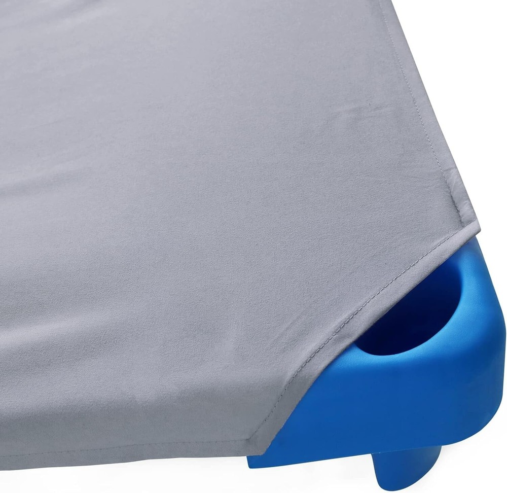 Standard Size Daycare/Pre-Shcool Cot Sheet 2 Pack Naptime Cot Sheets 23"x51"
