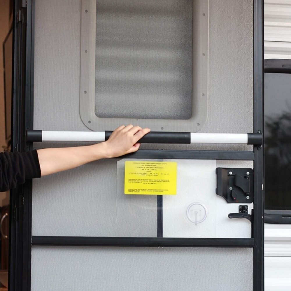 For RV Adjustable Grab Handle Camper Trailer Universal Screen Door Cross Bar