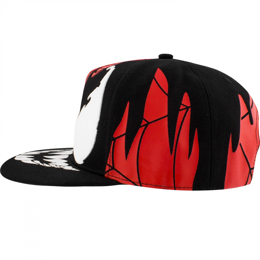 Spider-Man and Venom Takeover Snapback Hat Multi-Color