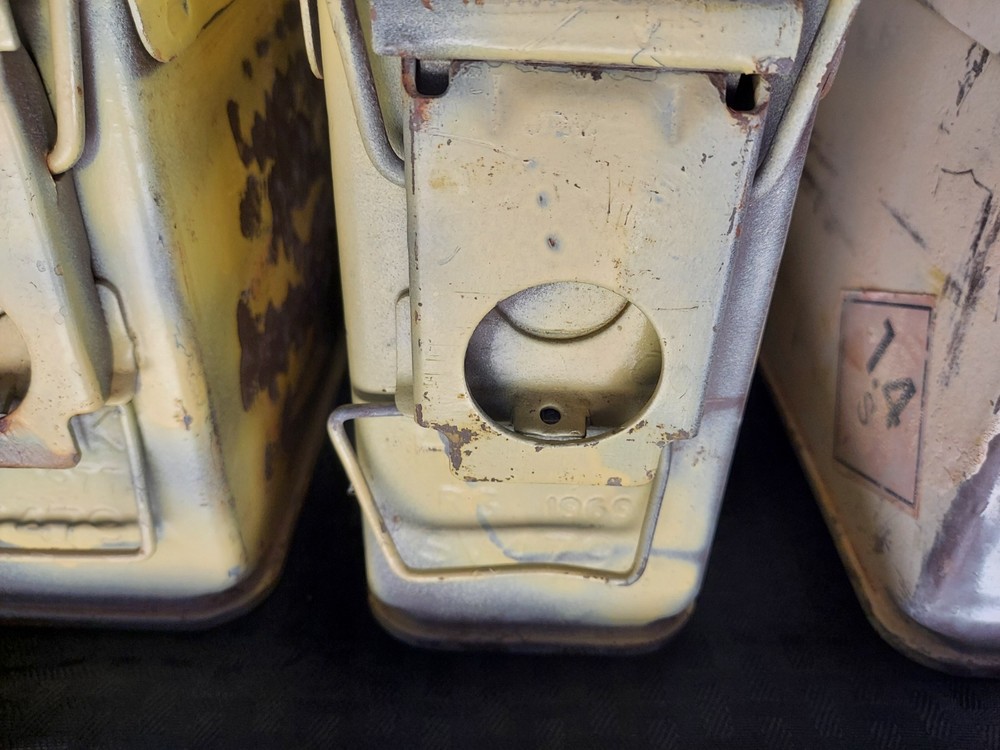 Four Quantity - 30 Cal ammo cans