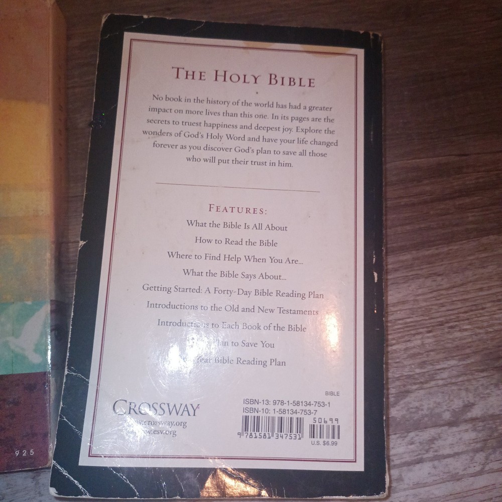 Bible Study Bundle NIV New International Version & ESV English Standard Version