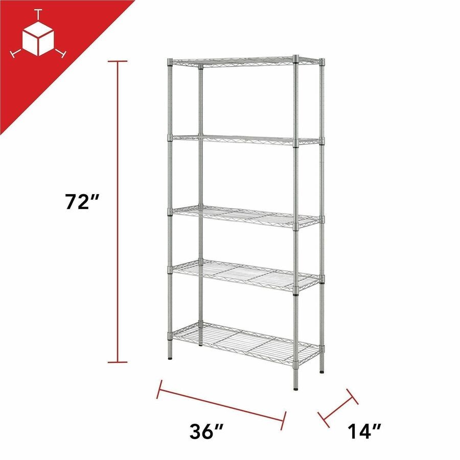 Lorell Light-Duty Wire Shelving (llr-70062) (llr70062)