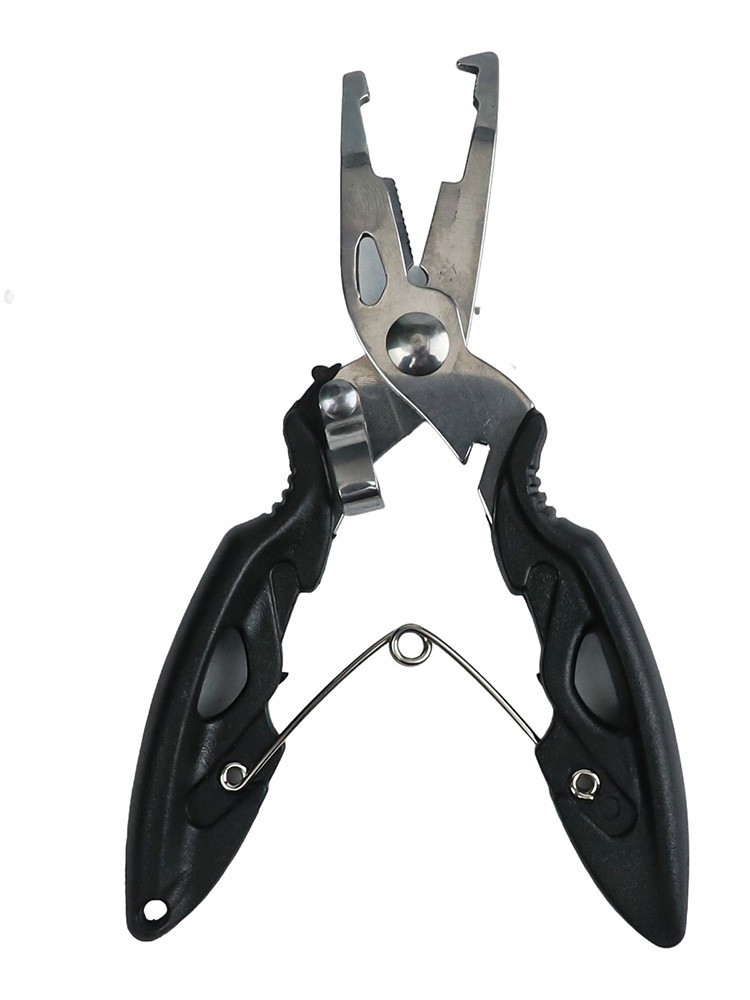 Essential Tool for Every Angler Lure Pliers with Convenient Fixed Lock Design