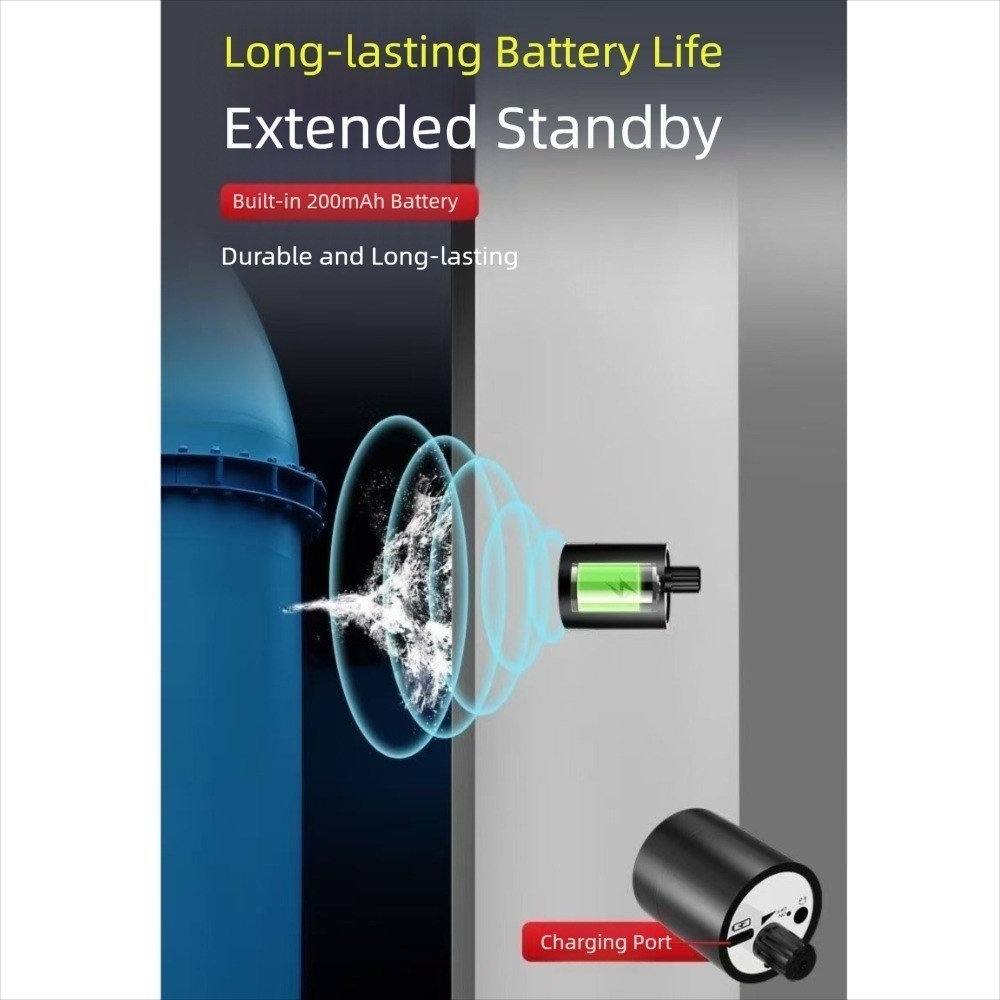 Compact Multi-functional Sound Detector Various Construction Pipe