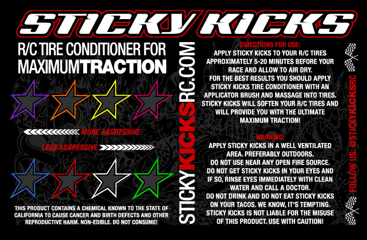 Sticky Kicks Blue Traction Compound