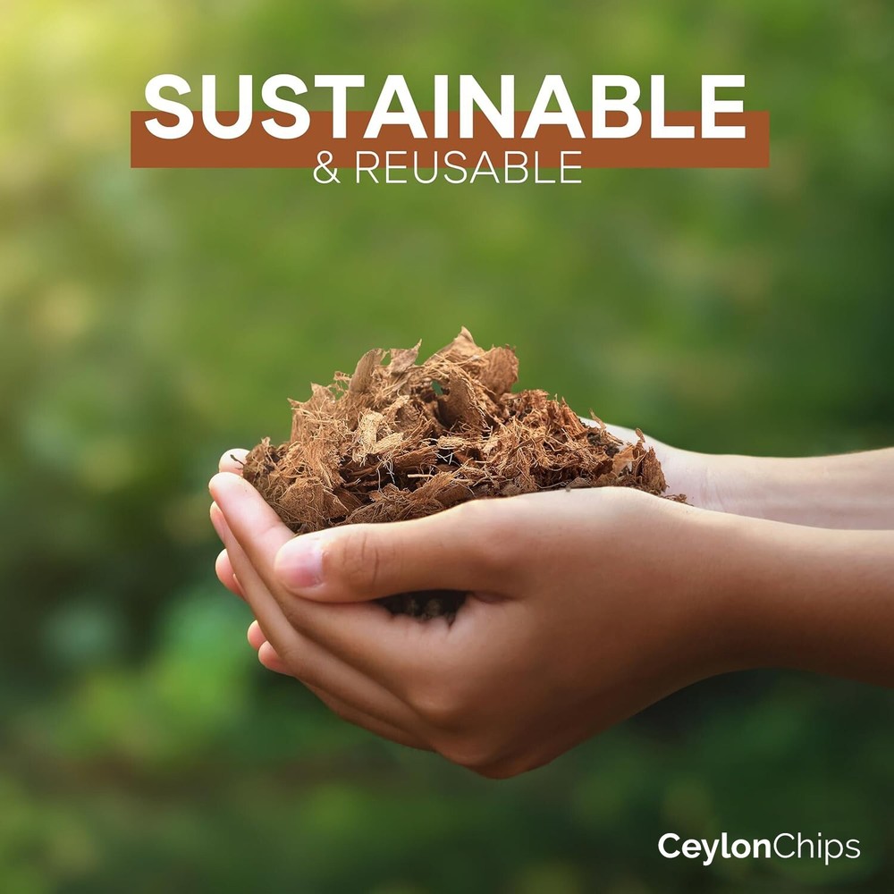 Multi-Purpose Coconut Chips for Plants