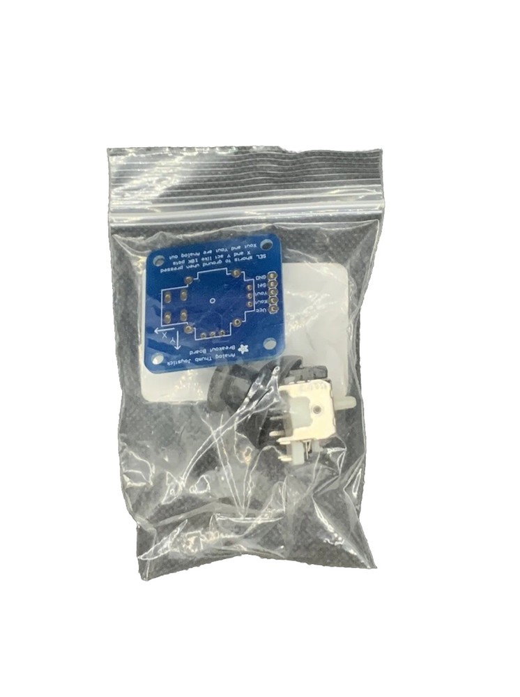 Adafruit Analog 2-axis Thumb Joystick - Select Button + Breakout