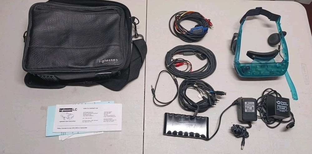 IO Display Systems I-Glasses HRV High Resolution Video Headset