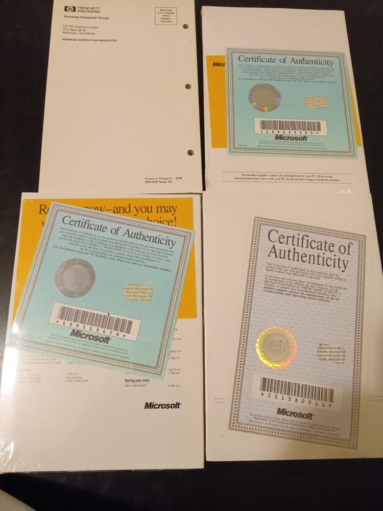 Microsoft Office 1995 User Guides New Condition. MS DOS MS Windows Microsoft...