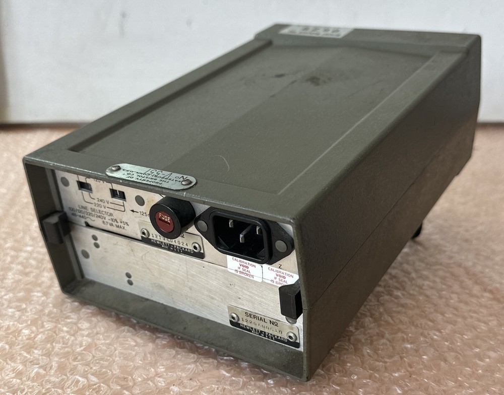 PREOWNED- Hewlett-Packard 34701A DC Voltmeter 500/1200V Max || FAST SHIPPED 🇺🇸