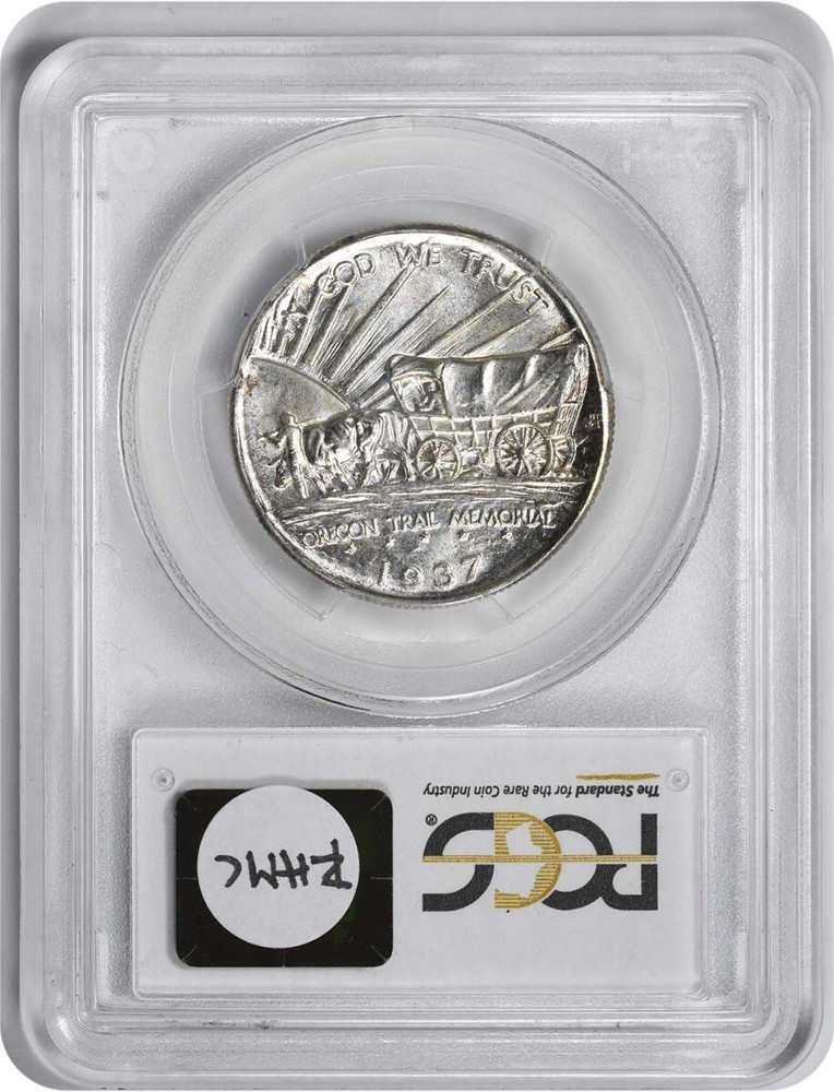 1937-D Oregon Commemorative Silver Half MS66 PCGS