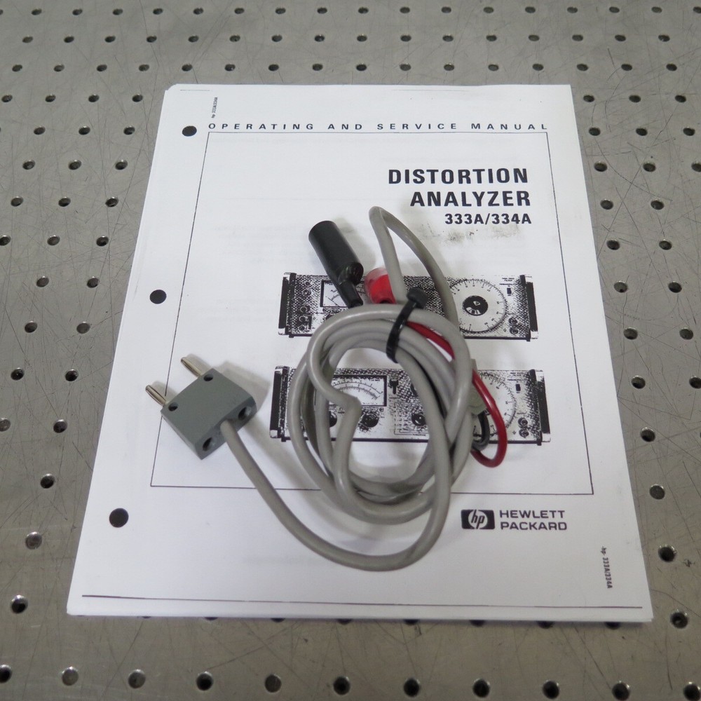 R198X60 HP 333A Distortion Analyzer