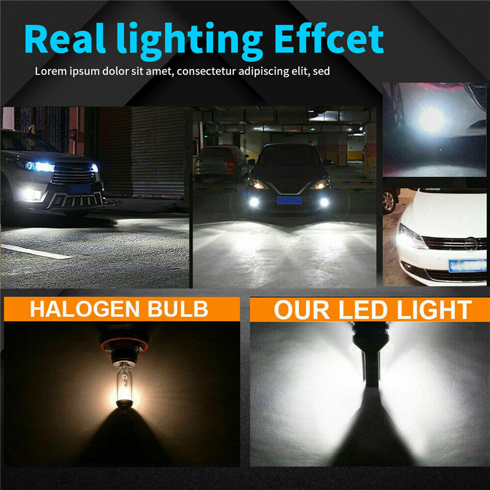 For Nissan Sentra 2013-2024 CANBUS LED Headlight High/Low Beam Bulbs Combo 4x