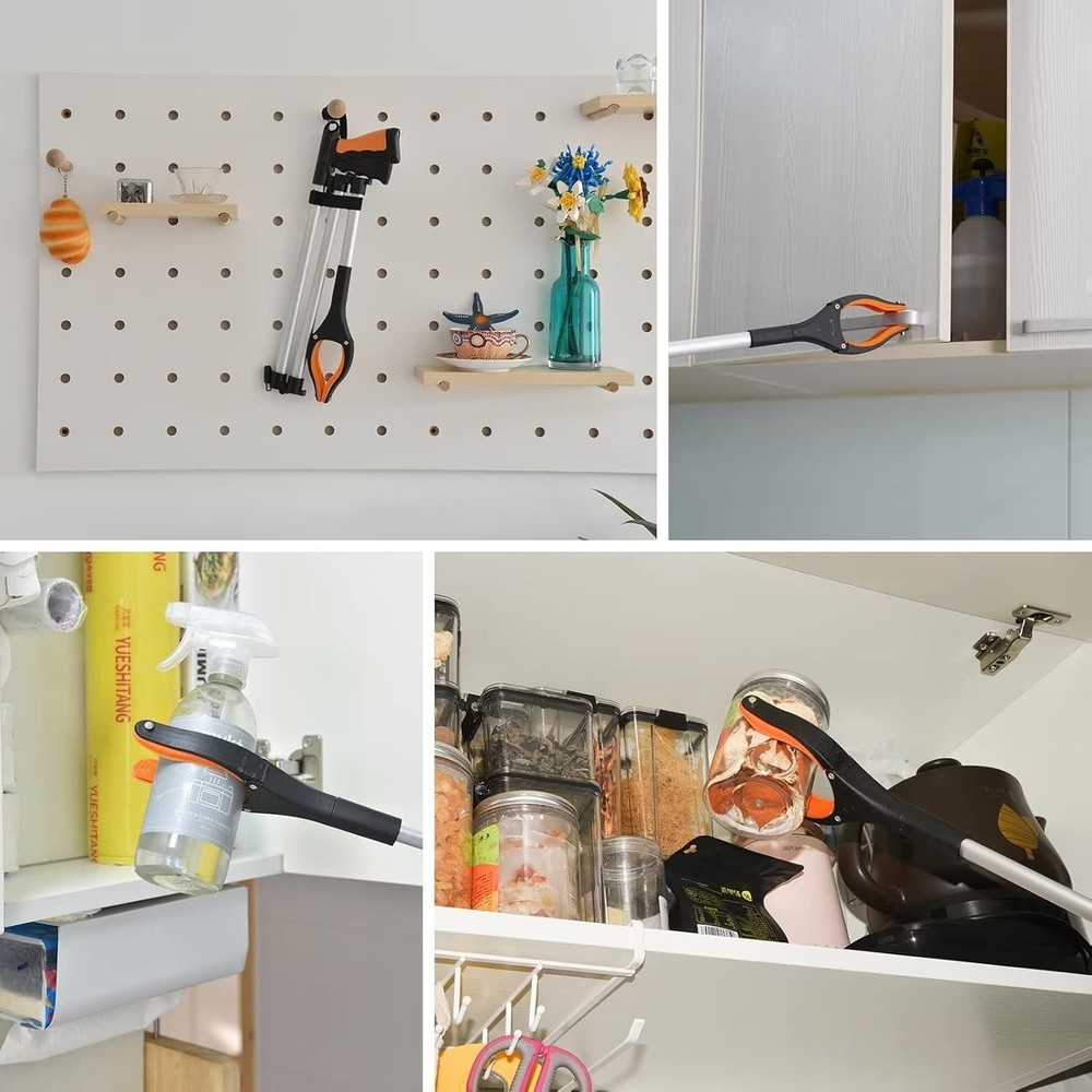 43" Grabber Tool Foldable Reacher Heavy Duty