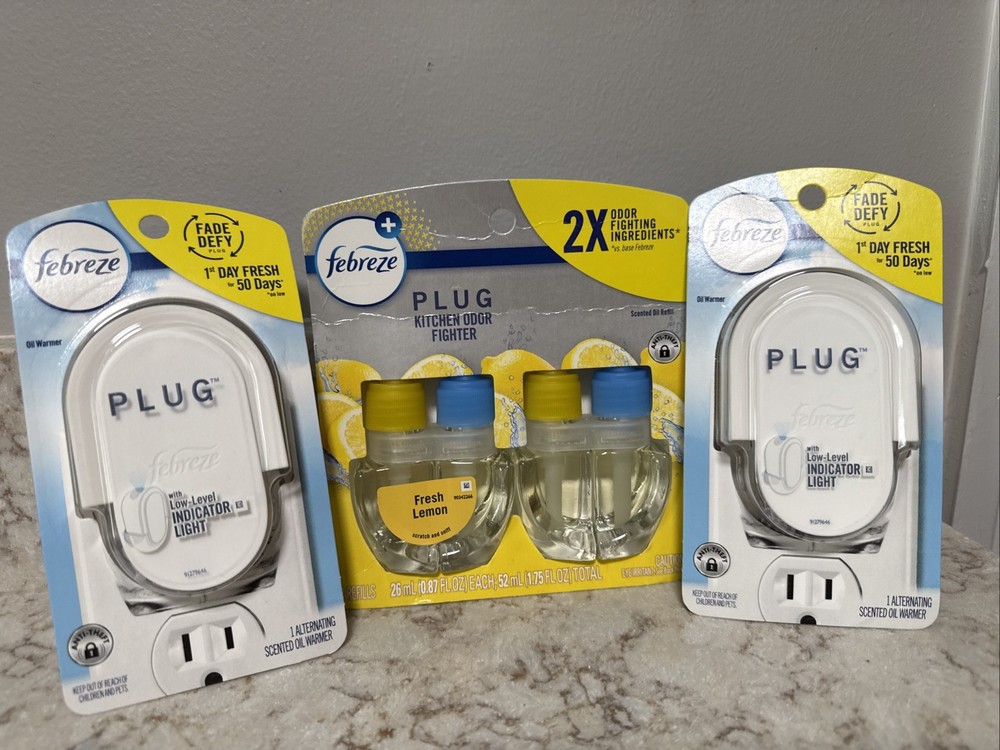 Febreze  Lemon Plug Ins  Refill And Plugs