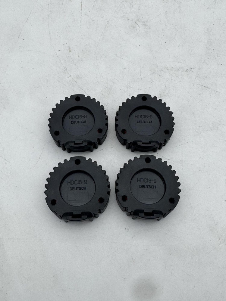 (4 Count) DEUTSCH PROTECTIVE CAP, HDC16-9, SIZE 9