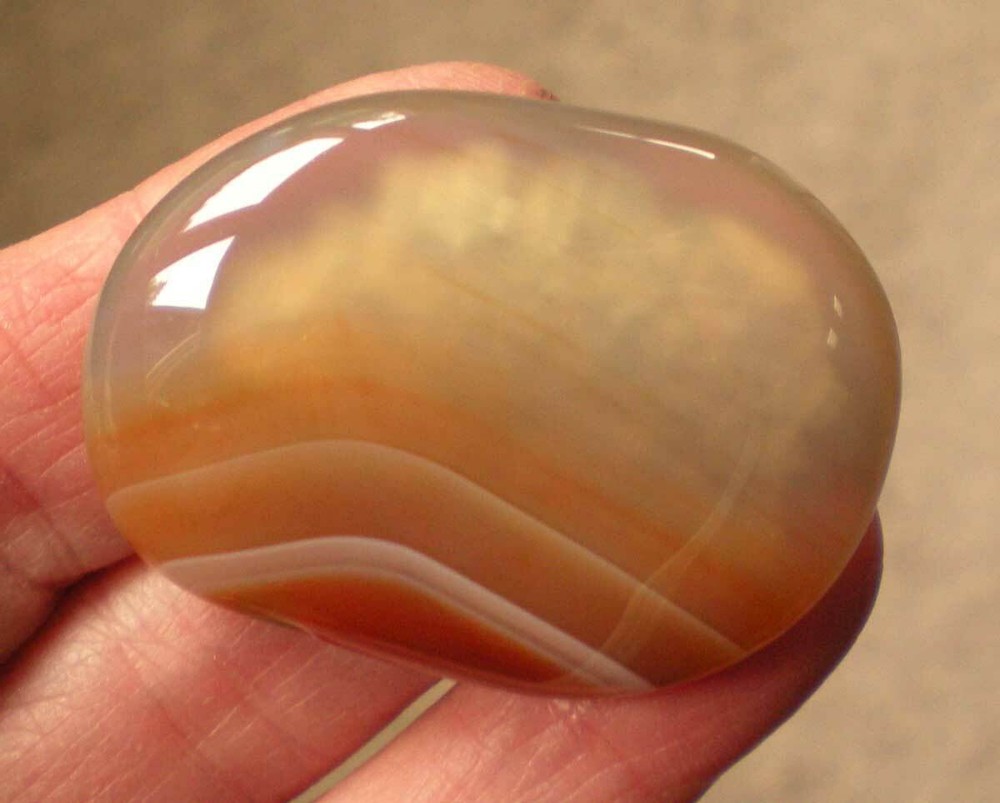 Carnelian Agate Palmstone sc707ii