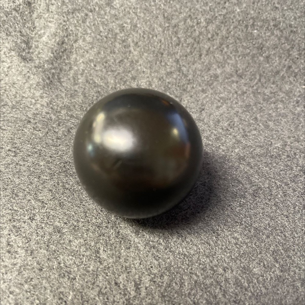 1-1/4" Ball Top Knob Flat Black