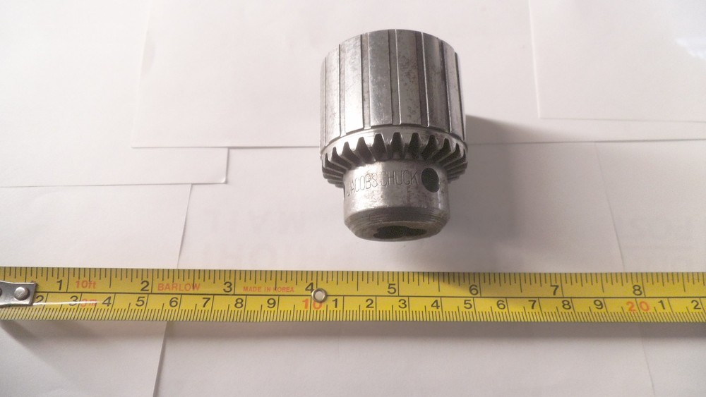 Jacobs chuck No.32, 0-3/8" capacity