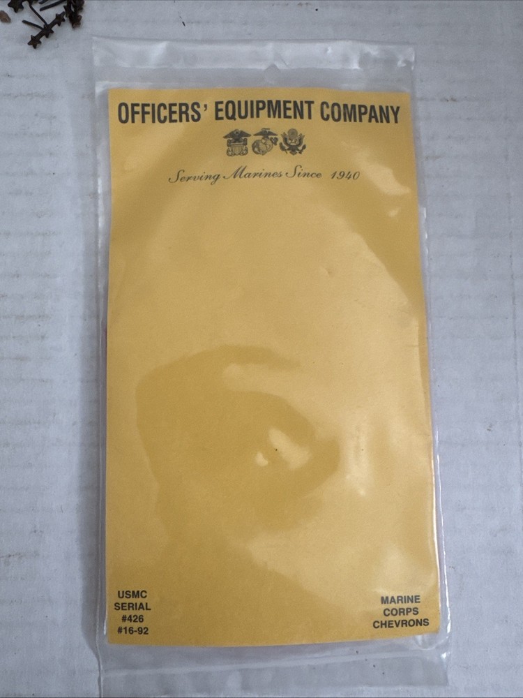 USMC Marines Gunnery Sergeant E7 GySgt Chevrons PATCH