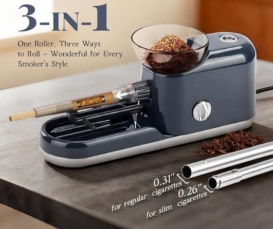 Motorized Cigarette Rolling Machine