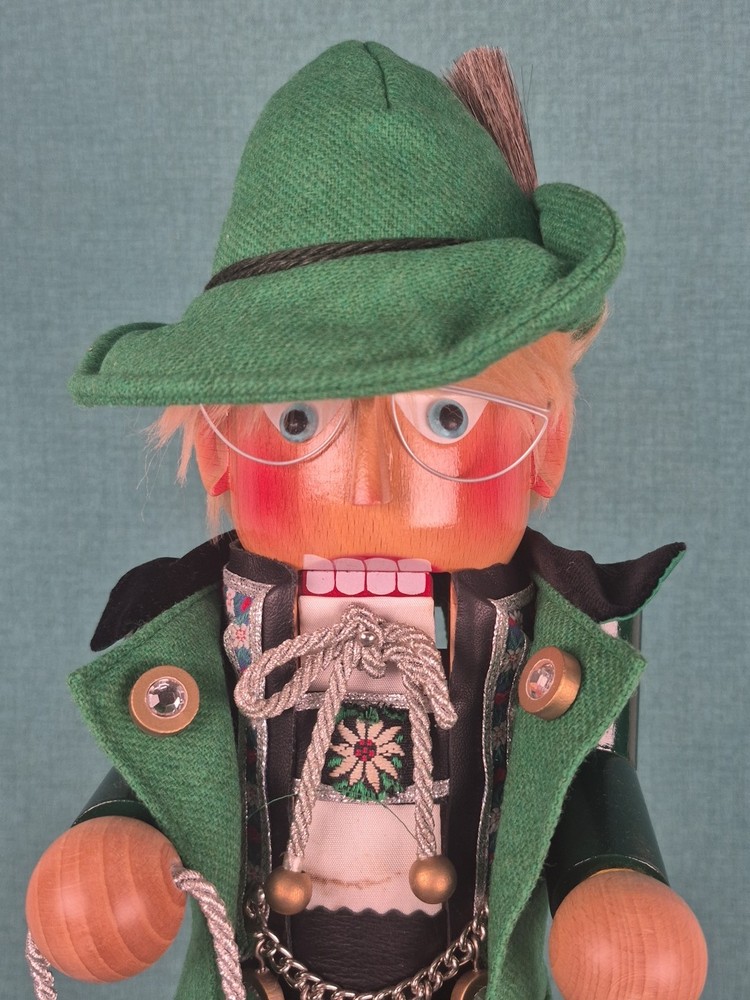 *Signed* Steinbach Good Old Mark Last German Coin Nutcracker