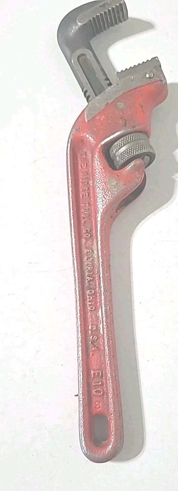 RIDGID E10 Offset Pipe Wrench U.S.A. MADE TOOL, E-10 *FREE  SHIPPING