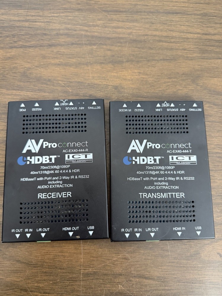 AV Pro Connect AC-EX40-444-R Receiver And Transmitter