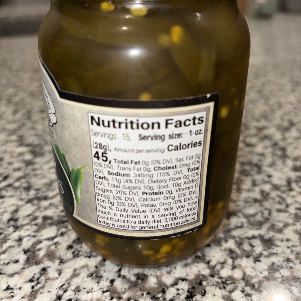 Candied Jalapenos 15oz