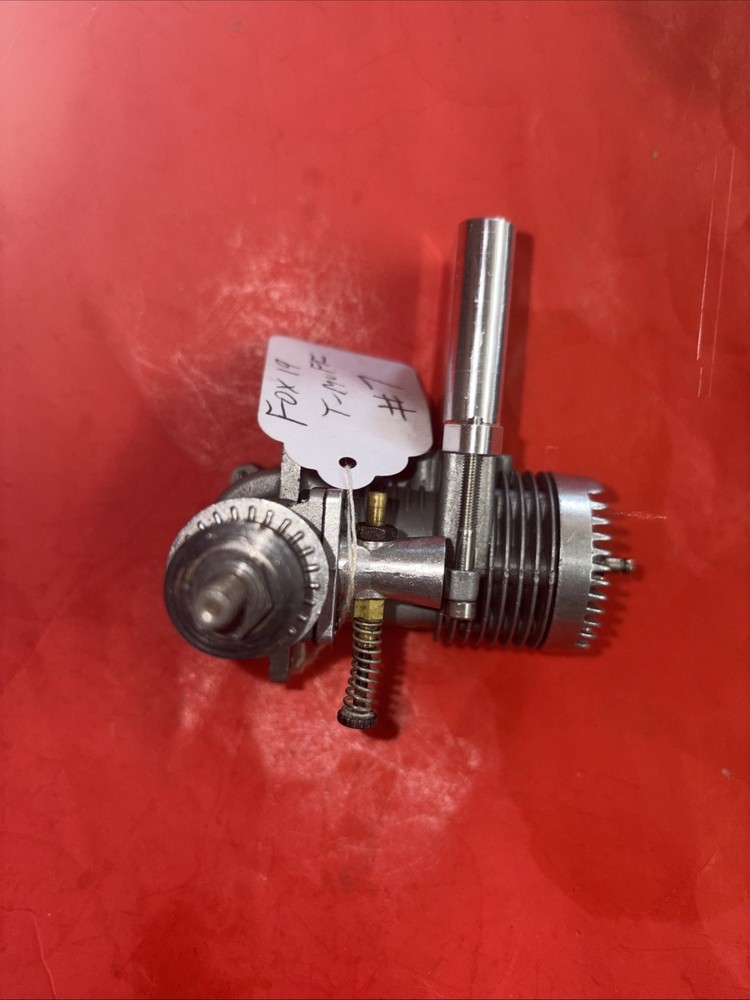 FOX 19 C/L ENGINE COMPLETE WITH TONGUE MUFFLER #7